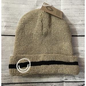 For Days Smiley Beanie One Size Brown Knit A8